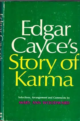 Edgar Cayce's story of karma;: God's book of remembrance poster