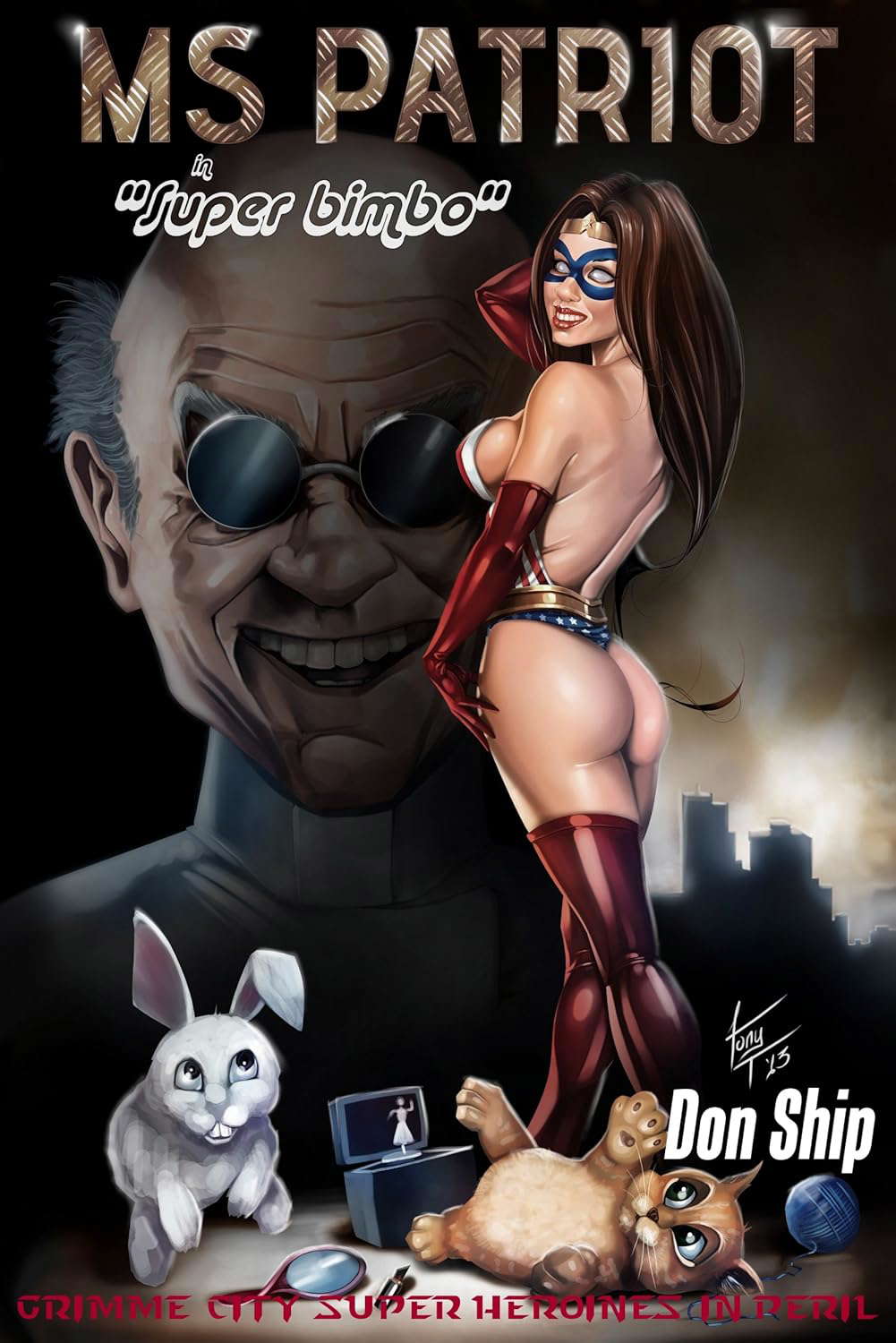 Ms Patriot: Super Bimbo (Grimme City Super Heroines in Peril Series) poster