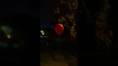 Follow the red balloon tomorrow. #ITWelcomeToDerry poster