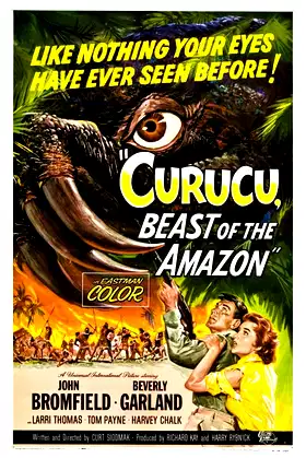 Curucu, Beast of the Amazon poster