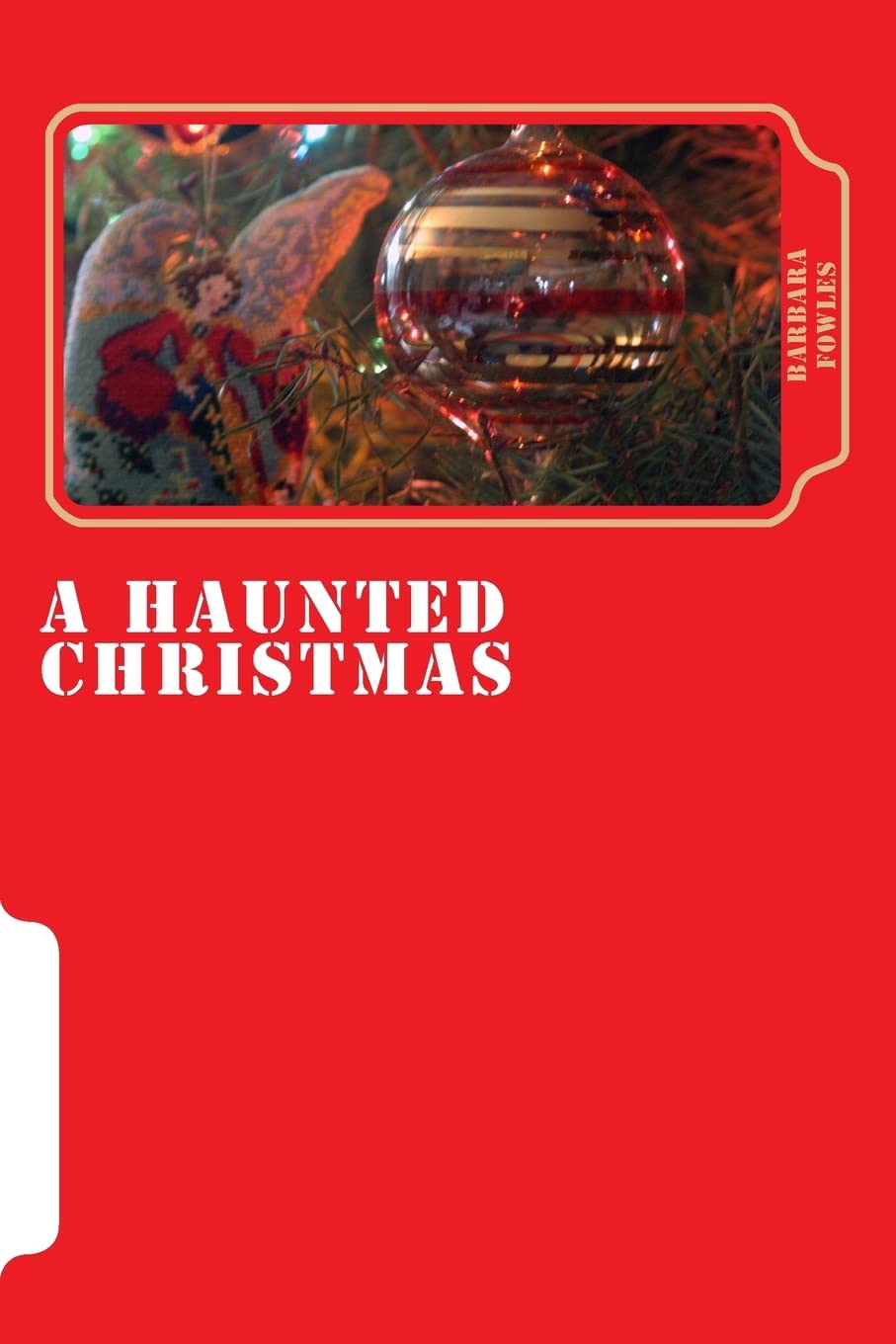 a haunted christmas: haunted poster