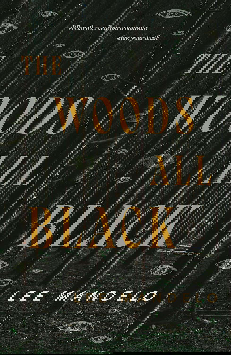 The Woods All Black poster