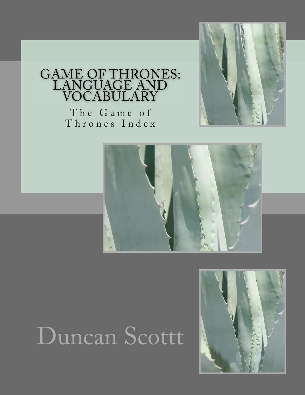 Game of Thrones: Language and Vocabulary: The Game of Thrones Index poster