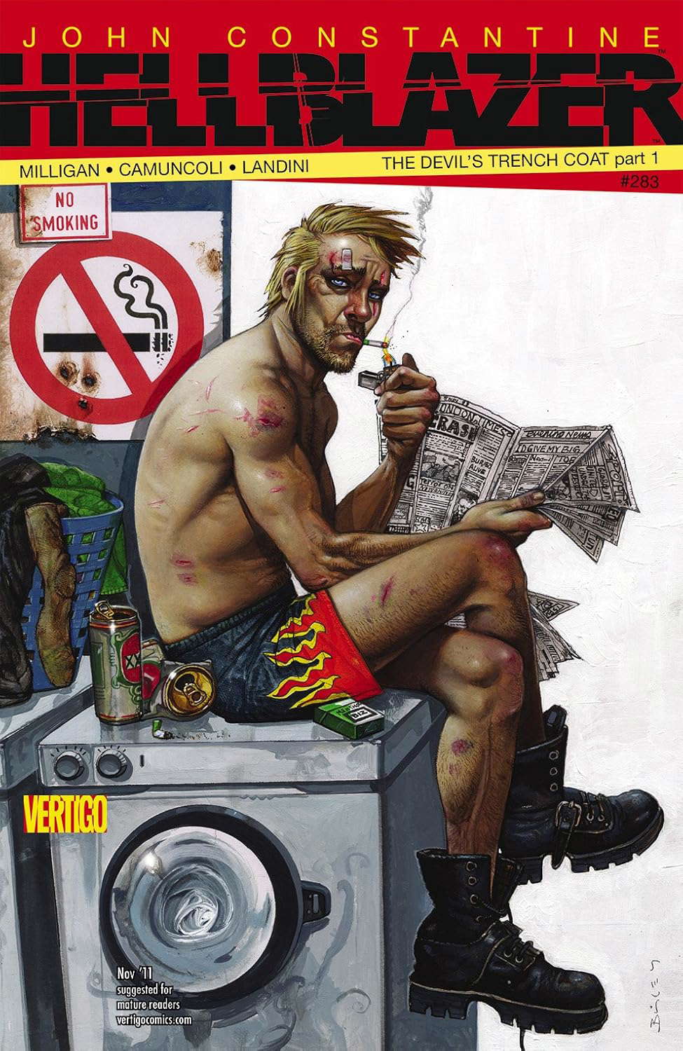 Hellblazer #283 poster