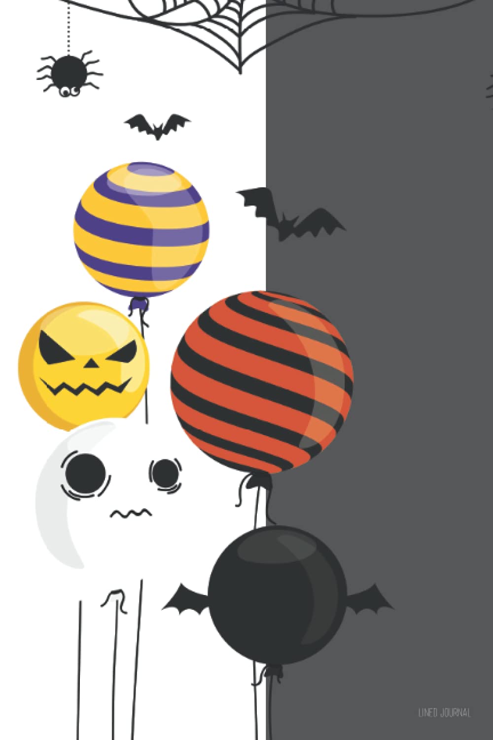 Halloween Balloons Spooky Journal poster