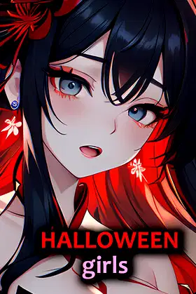HALLOWEEN girls poster
