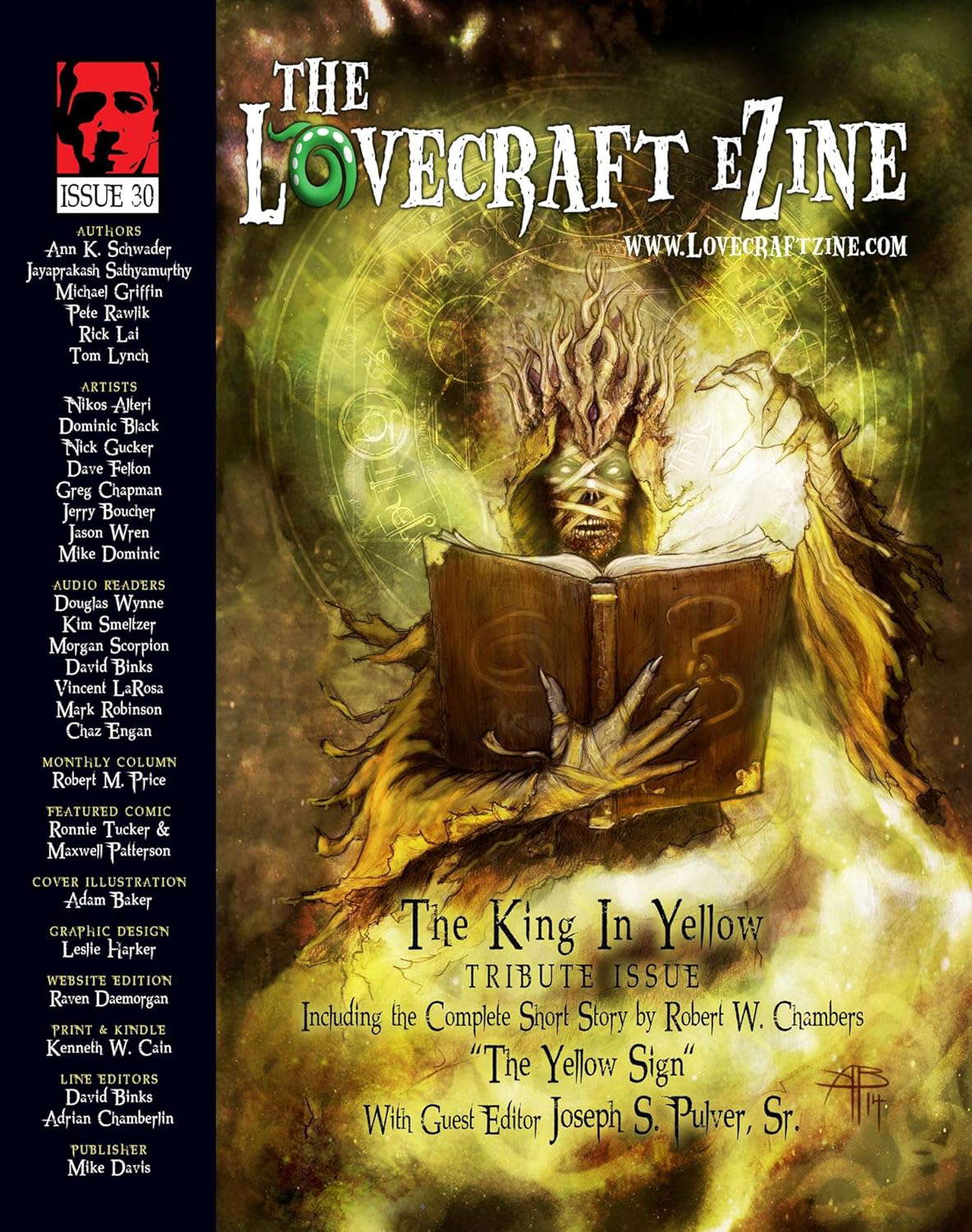 Lovecraft eZine - April 2014 - Issue 30 poster