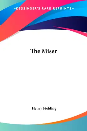 The Miser poster