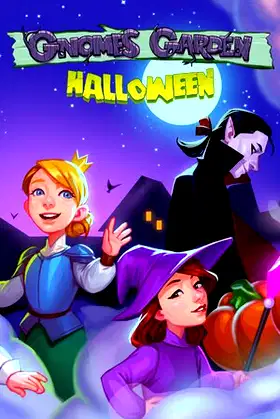 Gnomes Garden: Halloween poster