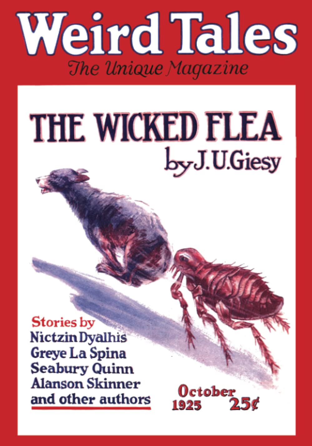 Weird Tales, October 1925 poster
