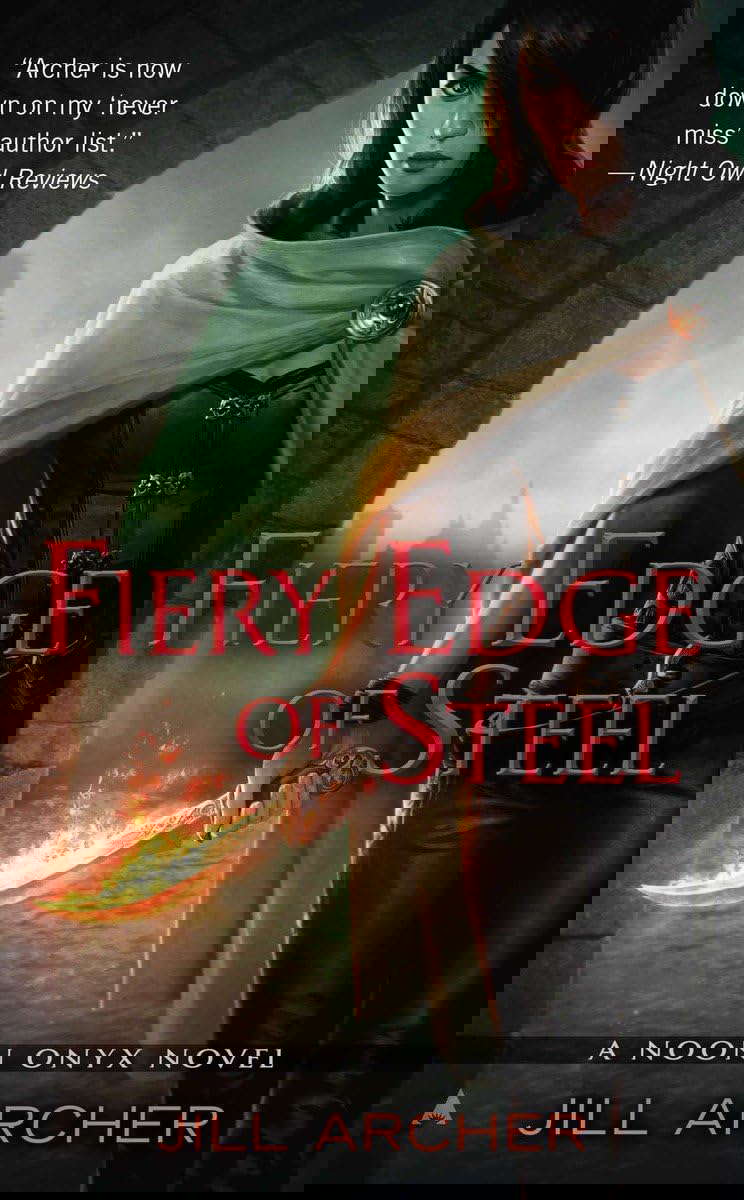 Fiery Edge of Steel (A Noon Onyx Novel) poster