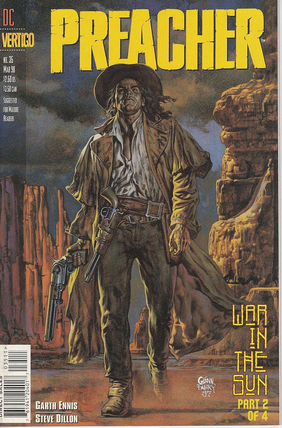 Preacher #35 poster