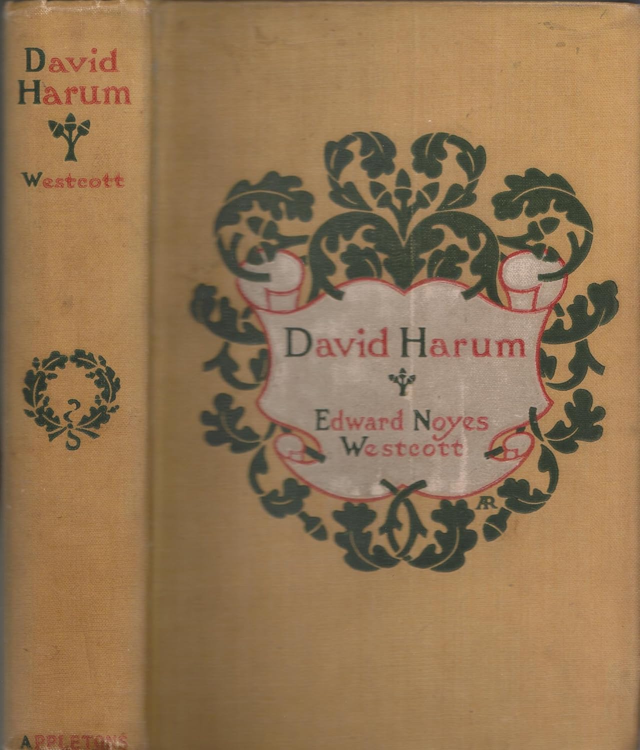 DAVID HARUM. A Story of American Life. poster