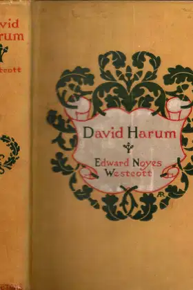 DAVID HARUM. A Story of American Life. poster