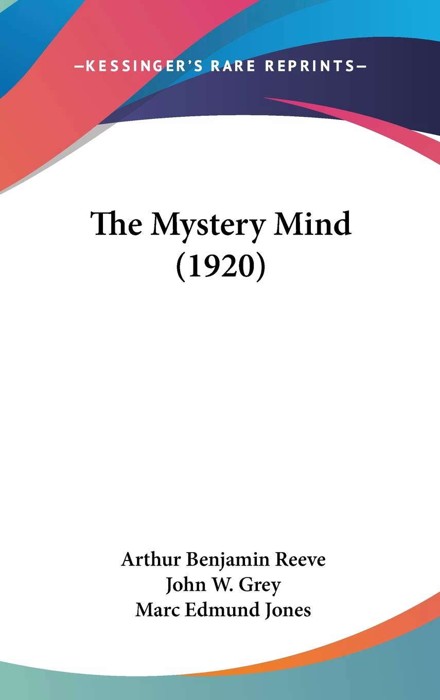 The Mystery Mind (1920) poster