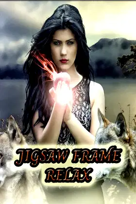 Jigsaw Frame: Relax poster