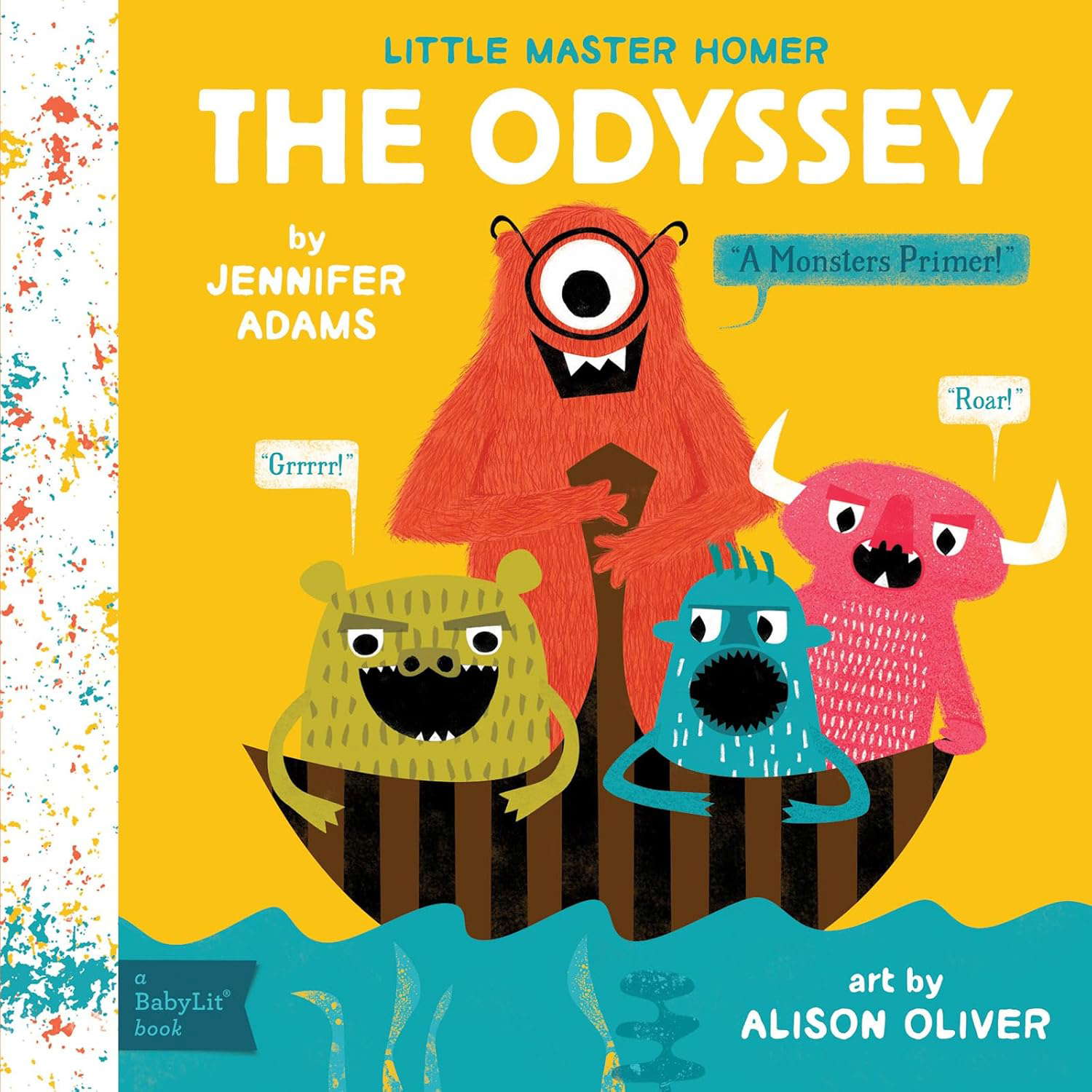 The Odyssey: A BabyLit® Monsters Primer poster