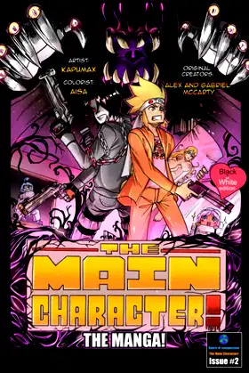 The Main Character! The Manga! 2: Black & White Edition poster