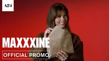 Mia Goth Reads MaXXXine Fan Mail - Official Promo poster