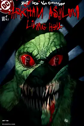 Arkham Asylum: Living Hell #4 (of 6) poster