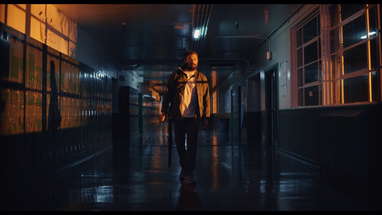 "LAST THE NIGHT" Movie Trailer poster