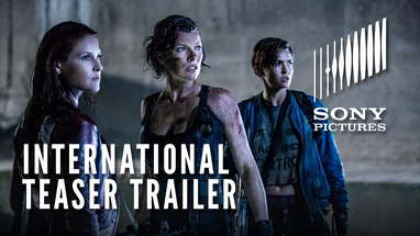 RESIDENT EVIL: THE FINAL CHAPTER - International Teaser Trailer poster