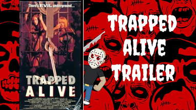 Trapped Alive 1988 Trailer - Underground cannibal horror! Coming to Blu-Ray poster