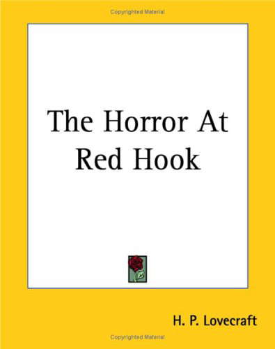 The Horror at Red Hook poster