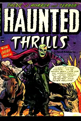 Haunted Thrills #10: Horror - Suspense Comic From the 1950s poster