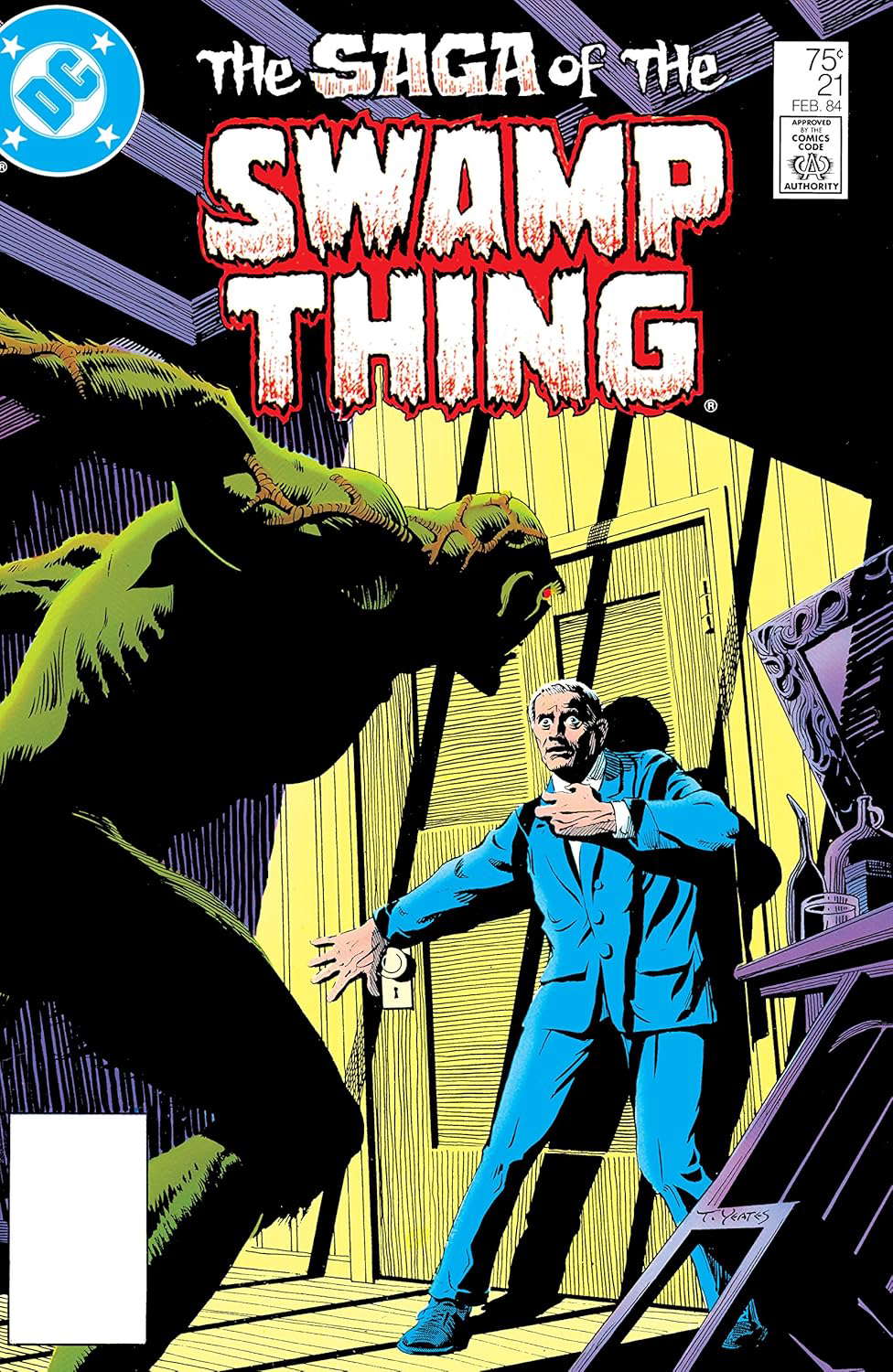 Swamp Thing (1982-1996) #21 poster