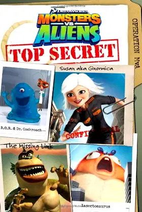 Monsters vs. Aliens: Top Secret poster