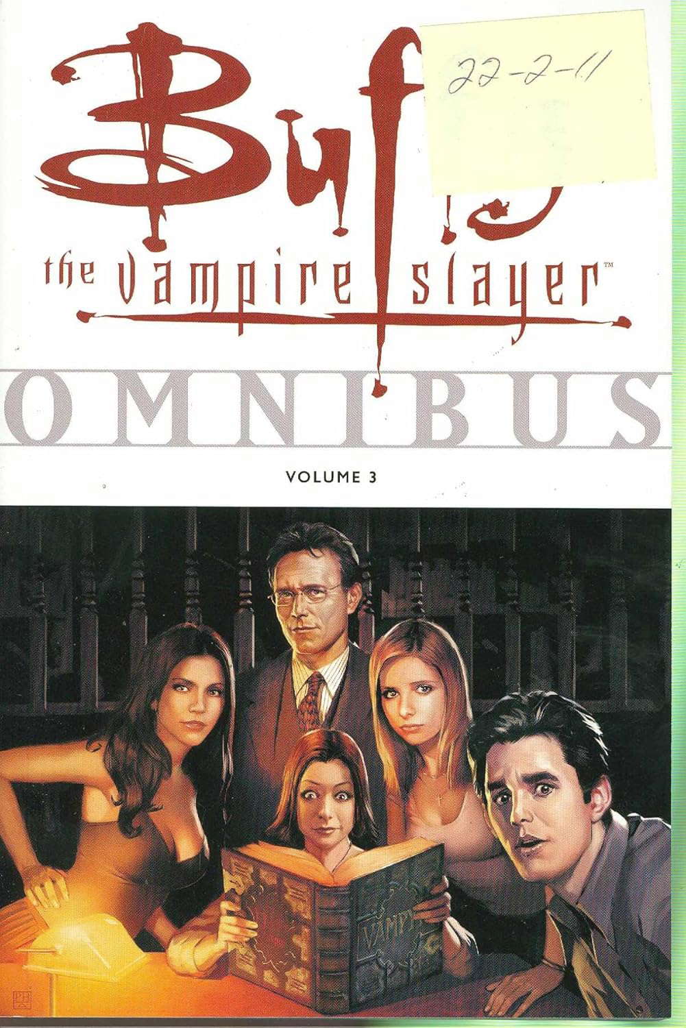 Buffy the Vampire Slayer Omnibus, Volume 3 poster