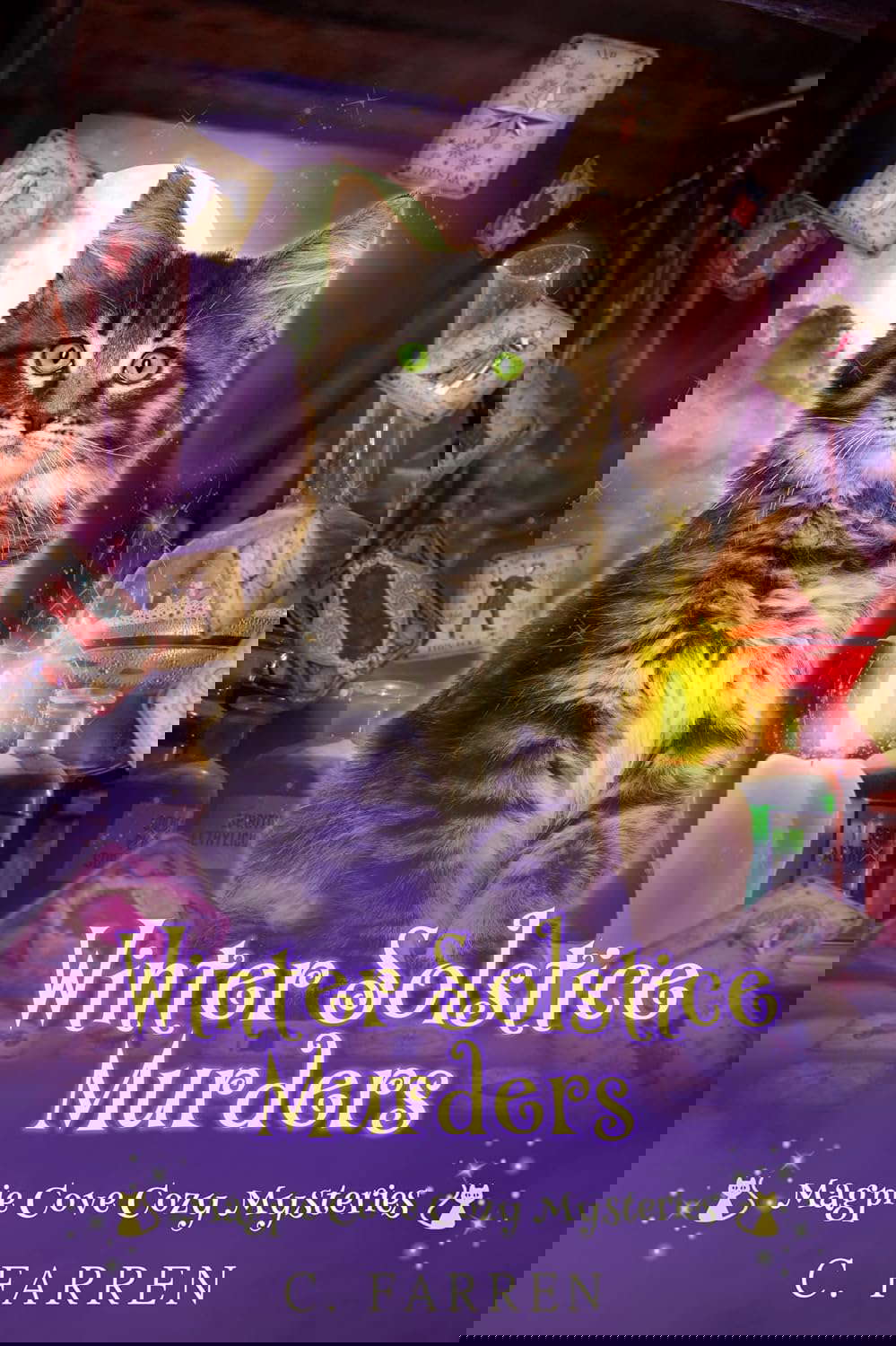 Winter Solstice Murders: Magpie Cove Cozy Mysteries Book 1 poster