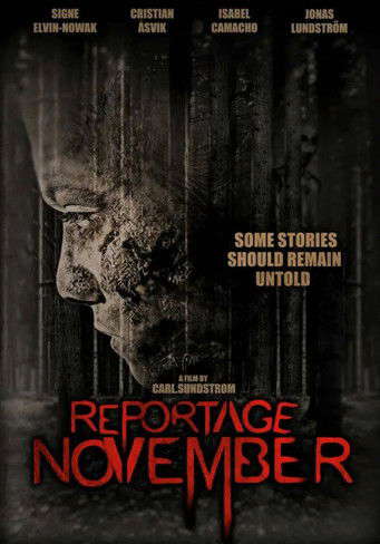 Reportage November poster