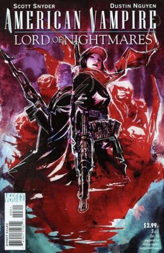 American Vampire Lord of Nightmares Issue 3 October 2012 poster