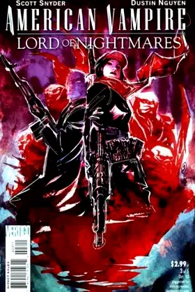 American Vampire Lord of Nightmares Issue 3 October 2012 poster