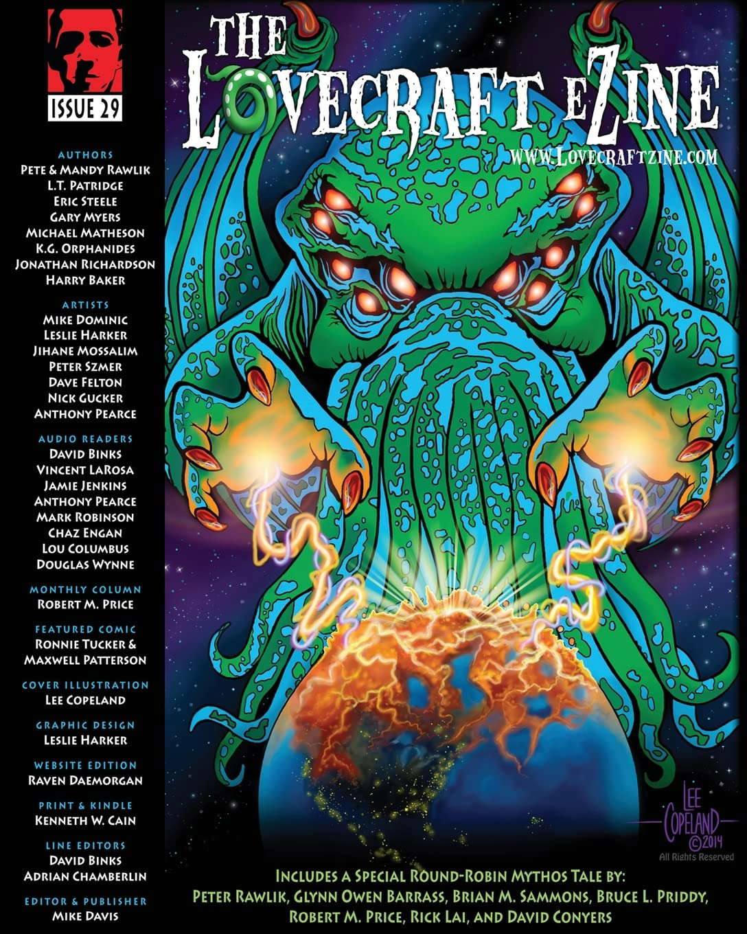 Lovecraft eZine issue 29: February 2014 poster