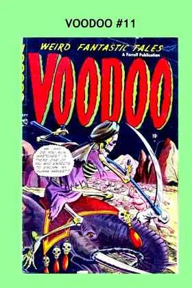 Voodoo #11: Thrilling Tales Of Terror -- All Stories -- No Ads poster