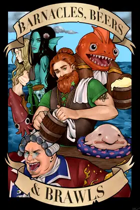 Barnacles Beers and Brawls poster