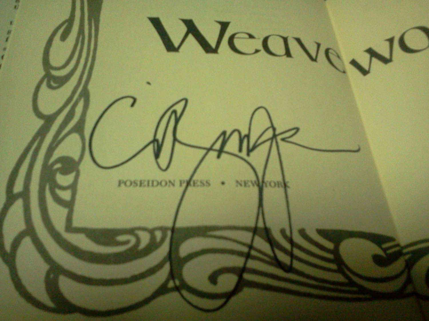 Weaveworld 1ST Edition poster
