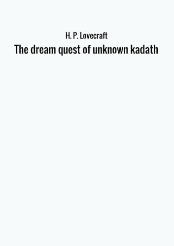 The dream quest of unknown kadath poster