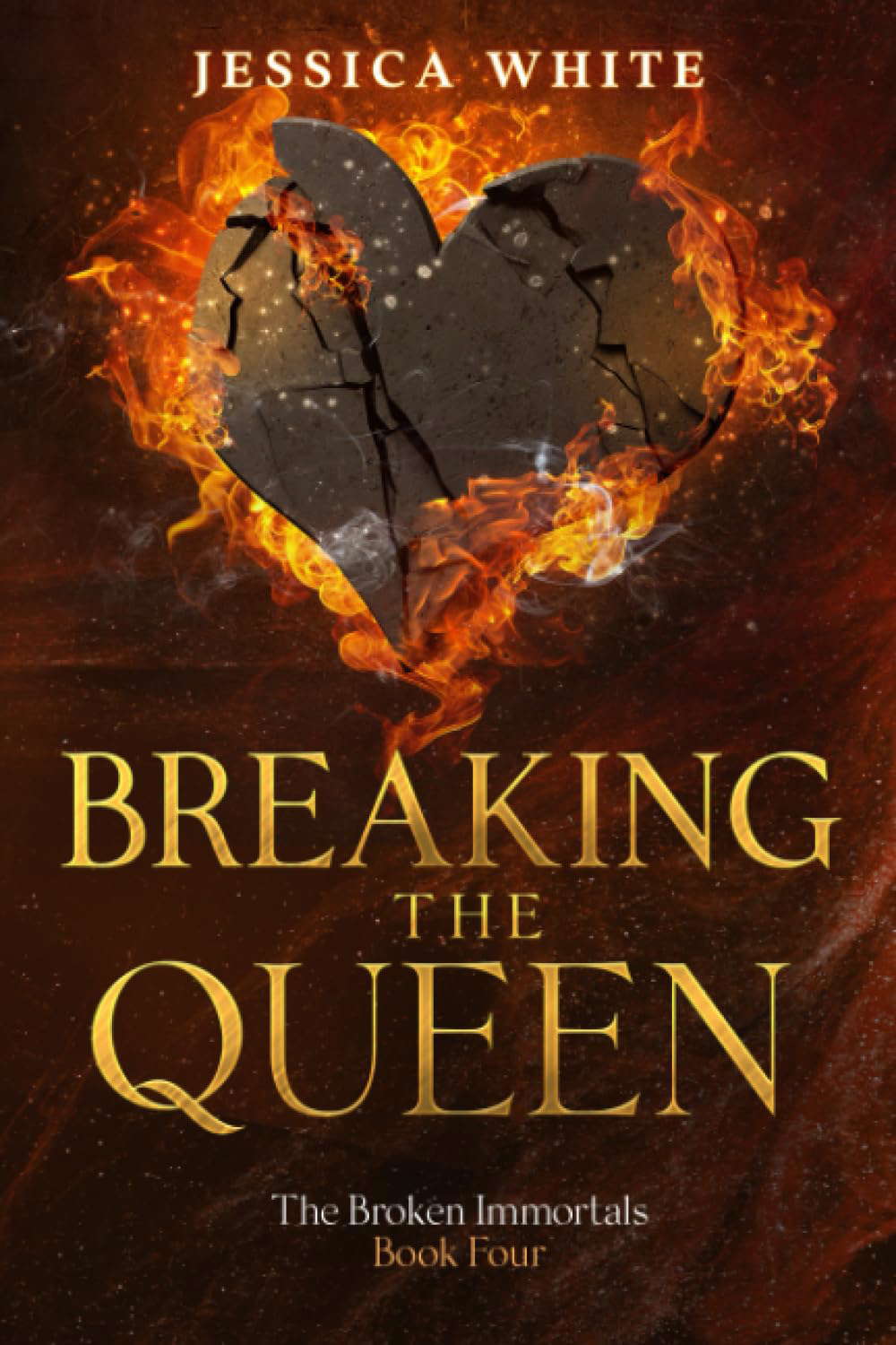 Breaking the Queen: A Grimdark Paranormal Fantasy (The Broken Immortals) poster