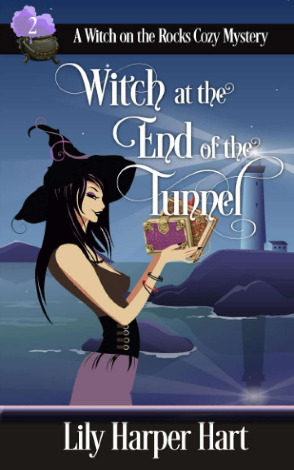 Witch at the End of the Tunnel (A Witch on the Rocks Cozy Mystery) poster