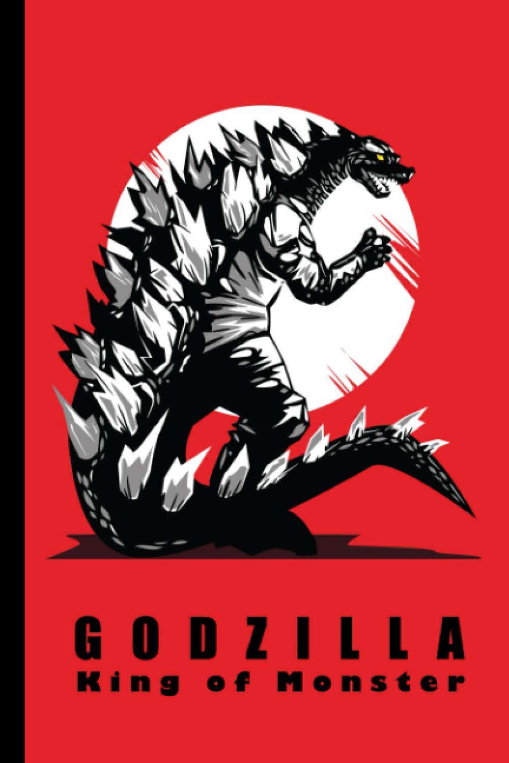 Godzilla Journal: Portable 6x9" - 120 White Pages Journal Notebook poster