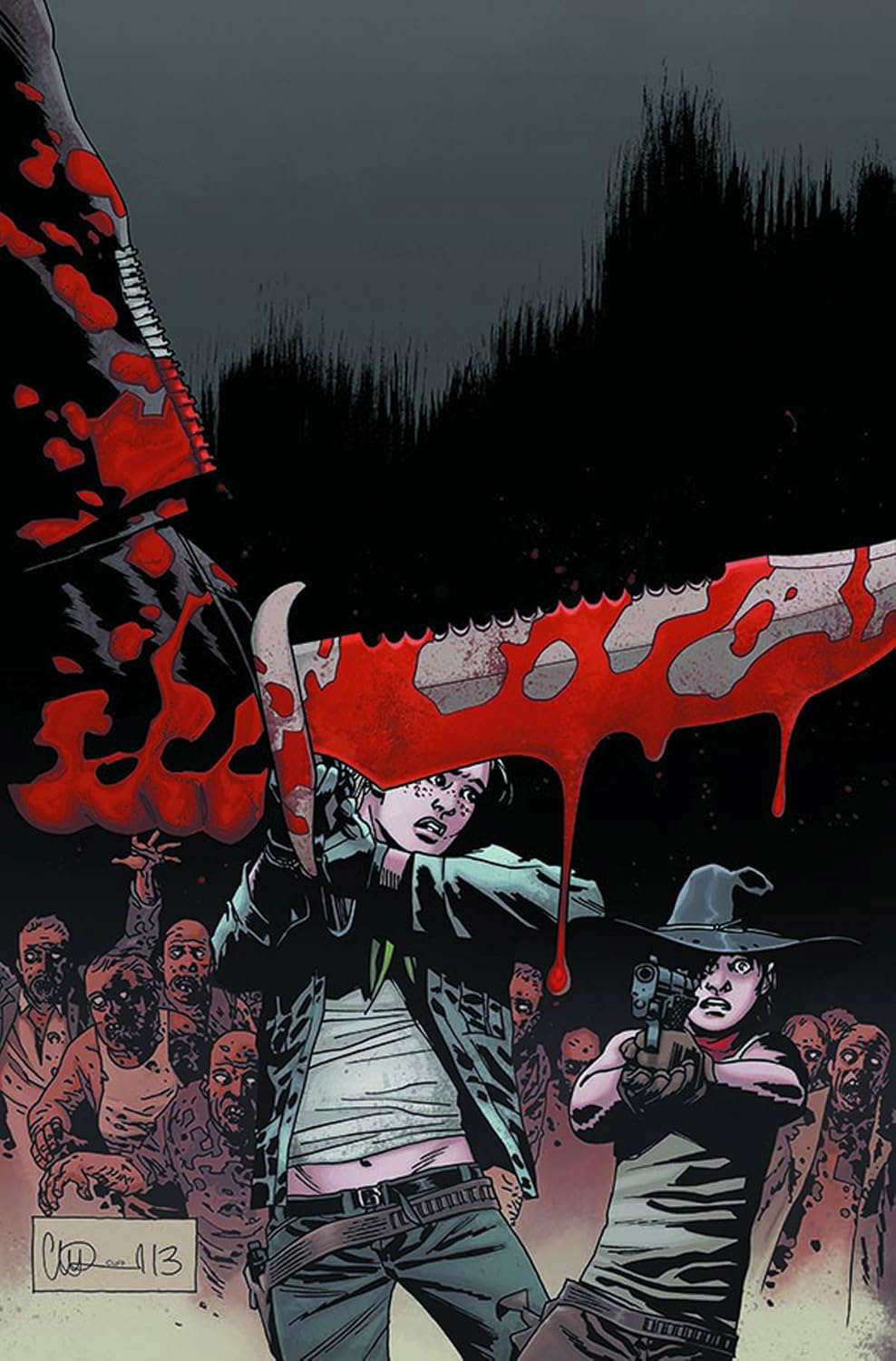 Walking Dead #112 poster