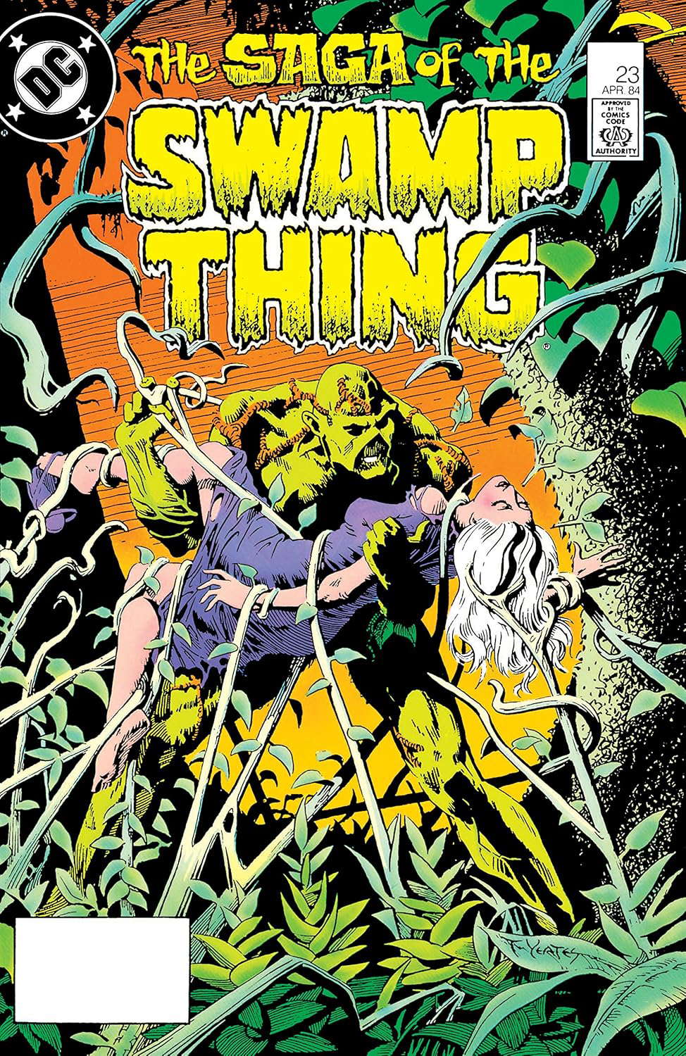 Swamp Thing (1982-1996) #23 poster