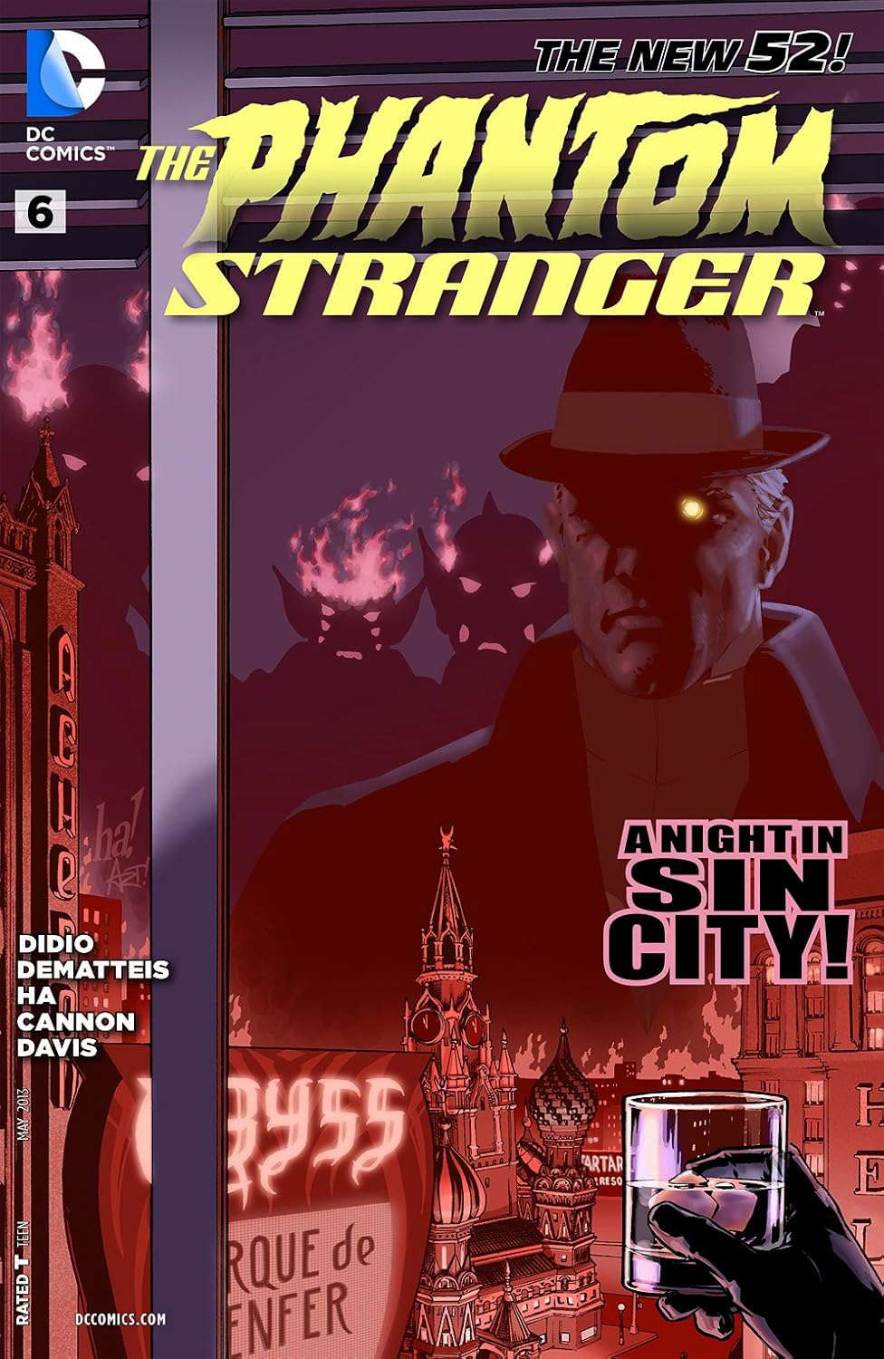 The Phantom Stranger (2012-2014) #6 poster