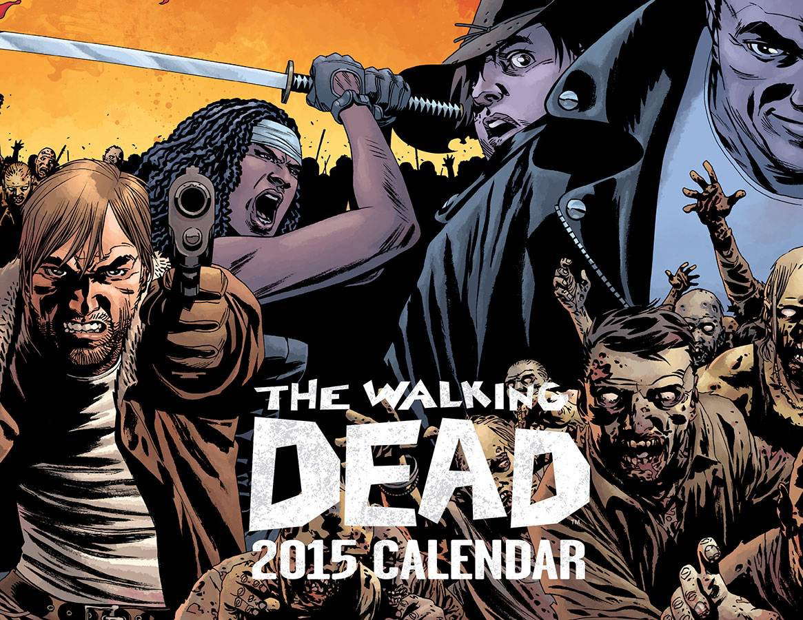 The Walking Dead 2015 Calendar poster