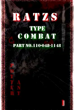 Ratzs Type Combat Part No. 110-048-1148 (one) poster
