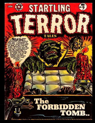 Startling Terror Tales #9: Golden Age Classic Horror Comic 1954 poster